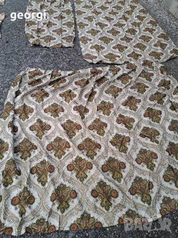 винтидж пердета, завеси , снимка 2 - Антикварни и старинни предмети - 53152998