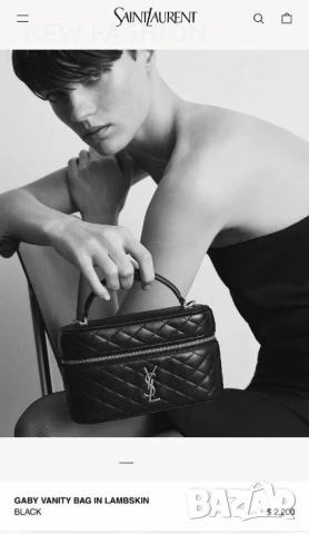 Дамски Кожени Чанти ✨ YVES SAINT LAURENT , снимка 9 - Чанти - 50664192