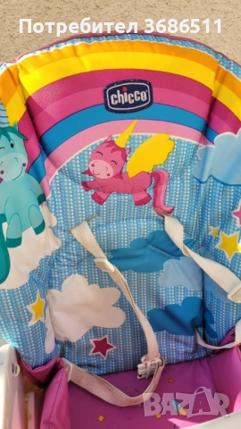 Столче за хранене Chicco Polly Sea Dreams, 2 в 1, снимка 3 - Други - 52414957