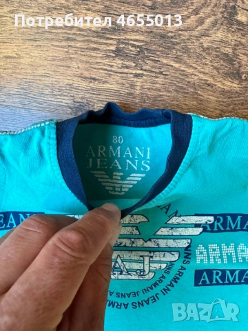 ПОДАРЯВАМ Комплект 5бр. детски блузи с къс ръкав, снимка 9 - Детски тениски и потници - 52475832