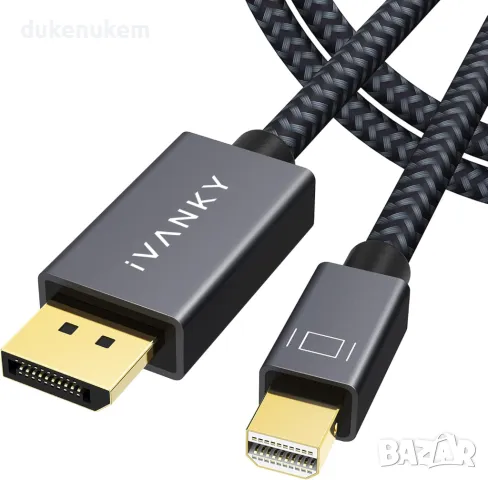 НОВ! DisplayPort Кабел 2 m, снимка 1 - Кабели и адаптери - 47506937