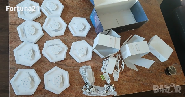 Govee - Glide Hexagon Pro - Light Panels - за части, снимка 5 - Лед осветление - 54071864