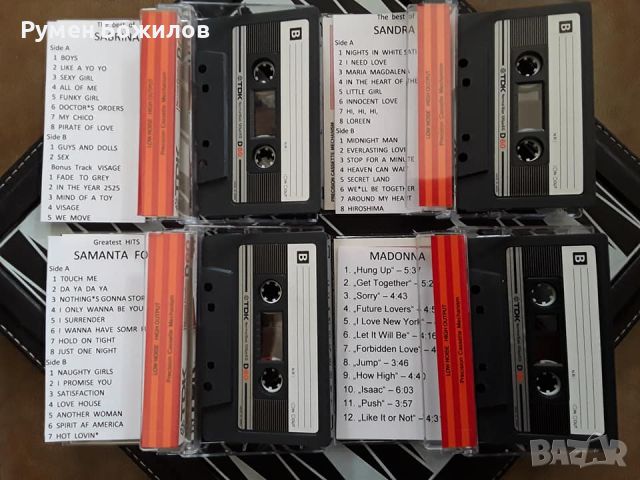 Кралиците на ДИСКОТО в 10 много добри касети TDK D60, снимка 3 - Аудио касети - 46038166