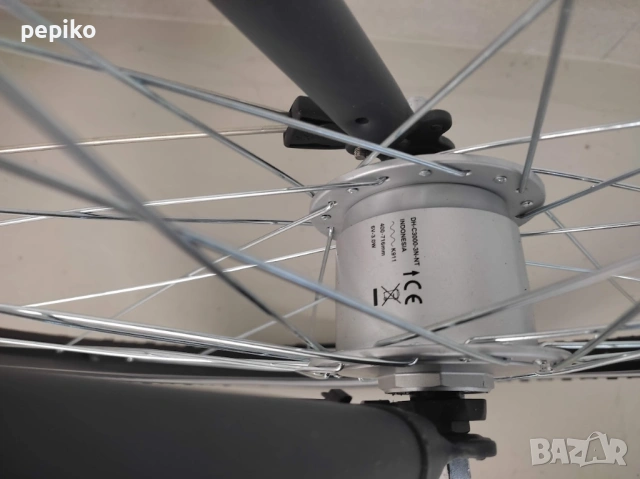 Продавам колела внос от Германия  градски алуминиев велосипед BTWIN ELOPS 900 28 цола, снимка 5 - Велосипеди - 53442330