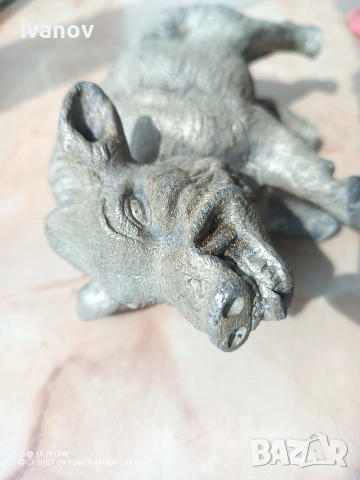 Фигура- диво прасе, снимка 7 - Антикварни и старинни предмети - 54234069