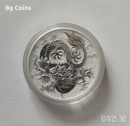 Сребро 1 OZ 2021 Дракон 