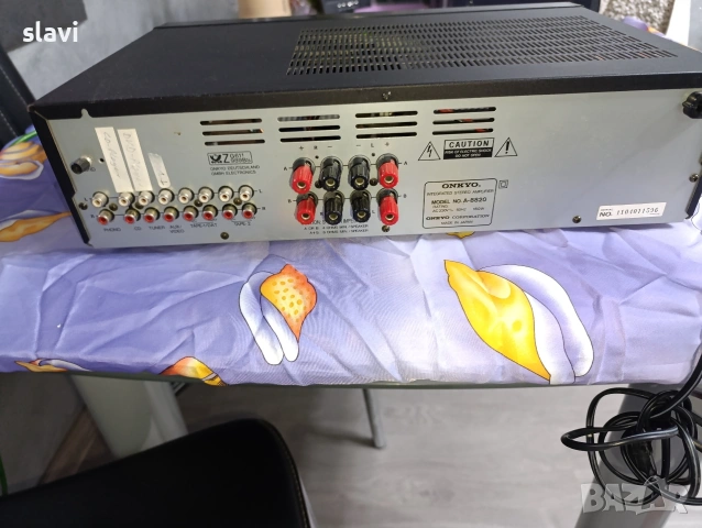 Усилвател ONKYO A-8820 , снимка 3 - Ресийвъри, усилватели, смесителни пултове - 53276192