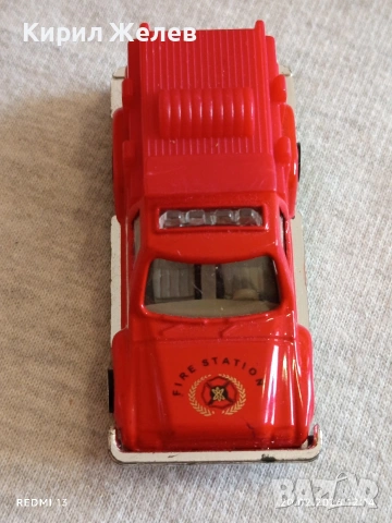 Метална количка ПОЖАРНА много красива перфектно състояние за КОЛЕКЦИОНЕРИ 31135, снимка 5 - Колекции - 53559397