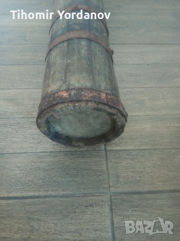 Стара дървена буталка за масло., снимка 16 - Антикварни и старинни предмети - 45680675