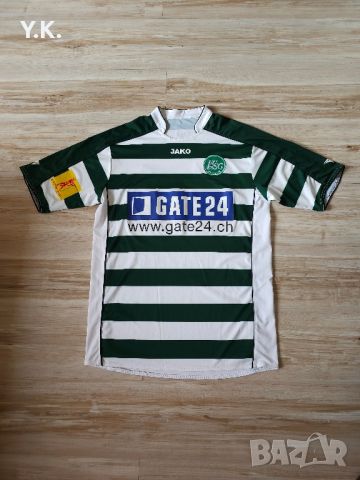 Оригинална мъжка тениска Jako x F.C. St. Gallen x Muntwiler / Season 08-09 (Home), снимка 1 - Тениски - 45944043