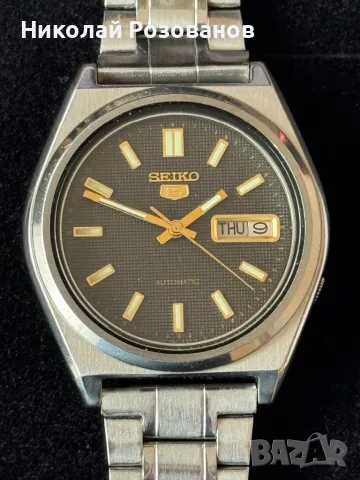 Seiko 5 Automatic 21J, снимка 5 - Мъжки - 49193553