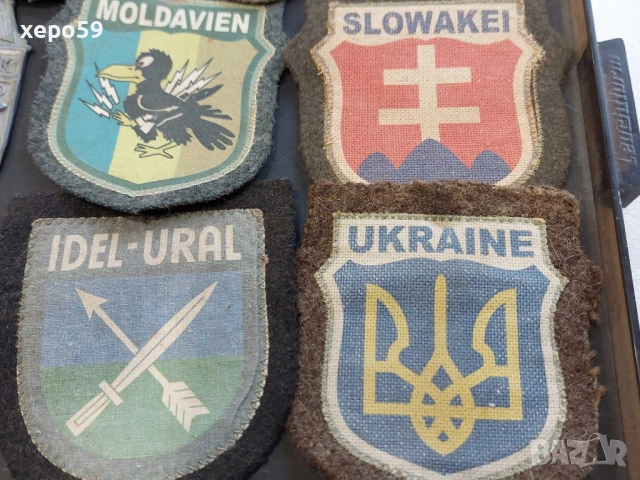 WW2-немски военни пагони,петлици,знаци нашивки, снимка 2 - Антикварни и старинни предмети - 52517037