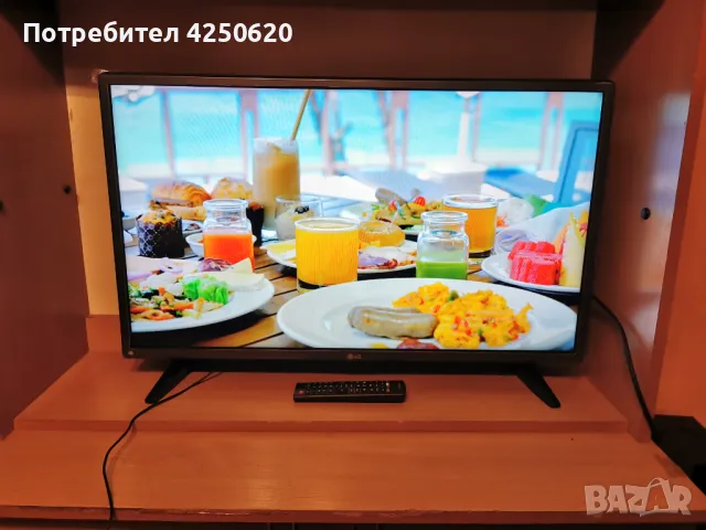 Телевизор лед 32 инча LG HD Ready 1366х768, снимка 1 - Телевизори - 47591912