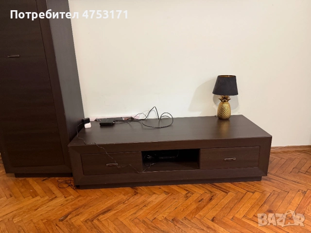 Мебели хол, снимка 4 - Секции и витрини - 53685352