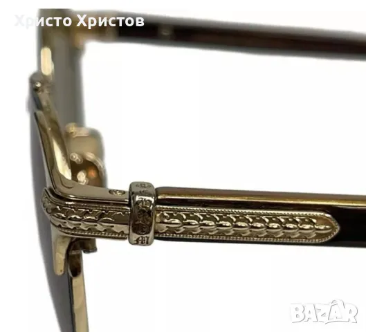 Мъжки луксозни слънчеви очила Chrome Hearts Pornnoisseur Mbk Pornoisseur Sunglasses, снимка 3 - Слънчеви и диоптрични очила - 46871792