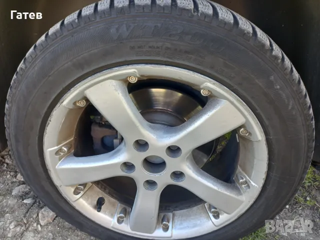 Джанти 5/112/16 ЕТ35 С зимни гуми 205/55/16, снимка 2 - Гуми и джанти - 49904448