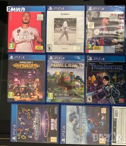 Playstation 4 slim + 14 игри, снимка 3 - PlayStation конзоли - 52598703