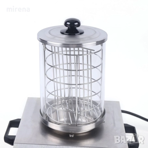 Професионален уред за наденички, хот-дог, неръждаема стомана 15, снимка 7 - Обзавеждане на кухня - 51537365