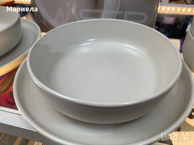 Комплект керамични съдове за хранене 8 части / За двама, снимка 5 - Сервизи - 50734691