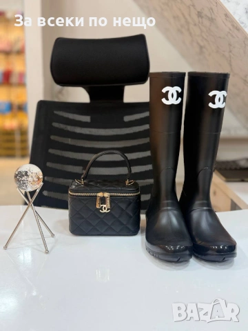 Chanel Дамска Черна Чанта Шанел - Налични Различни Модели Код SK471, снимка 4 - Чанти - 53068456