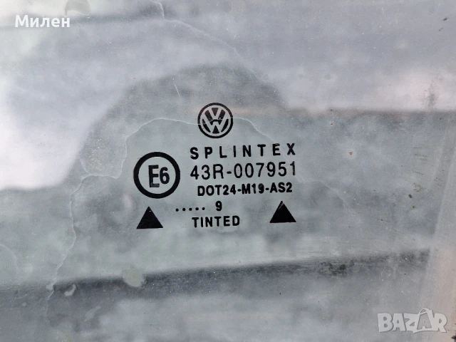 Странично Стъкло На Предна Лява Врата Volkswagen Golf 4 ка 1998-2005 Година , снимка 2 - Части - 51051327