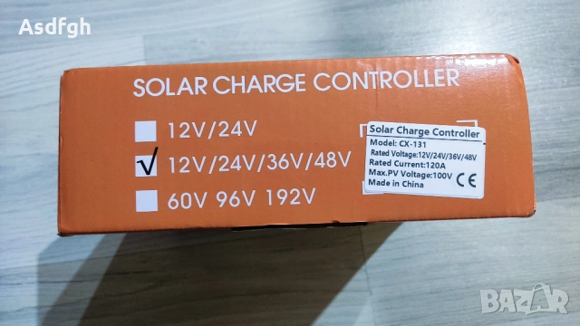 Соларен контролер 120А МРРТ, снимка 7 - Генератори - 53538776