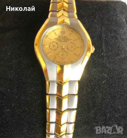 Стилен дамски часовник по модел на Rolex Cosmograph Daytona Oyster Perpetual, нов, кварц, елегантен, снимка 9 - Дамски - 38348038