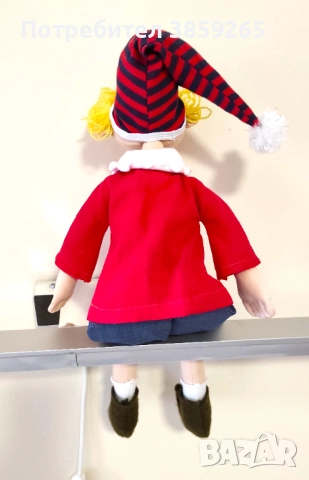 Кукла Пинокио. Ръчна изработка. , снимка 4 - Кукли - 52420931