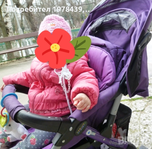 Бебешка количка Baby design, снимка 2 - Детски колички - 51546893