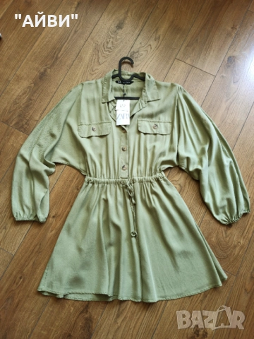 ZARA Нова прекрасна рокля, снимка 14 - Рокли - 51977422