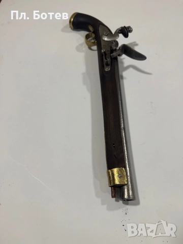 Стар кремъчен пищов, пистолет, револвер, снимка 9 - Антикварни и старинни предмети - 51860817