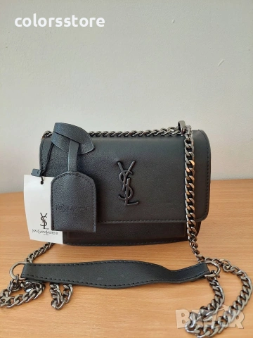 Черна чанта YSL -SG 1003, снимка 2 - Чанти - 47007426