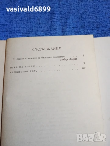 Ищван Йоркени - Игра на котки , снимка 6 - Художествена литература - 50540398