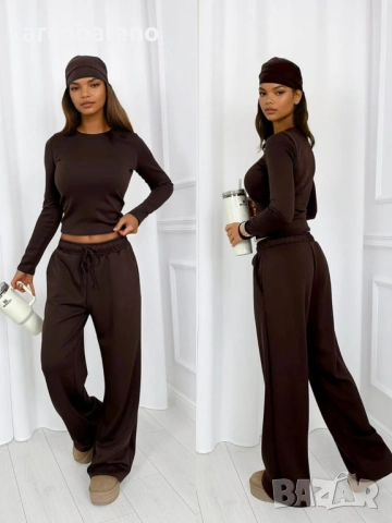 Дамски комплект от две части Soft Touch, 5цвята , снимка 2 - Комплекти - 52229854