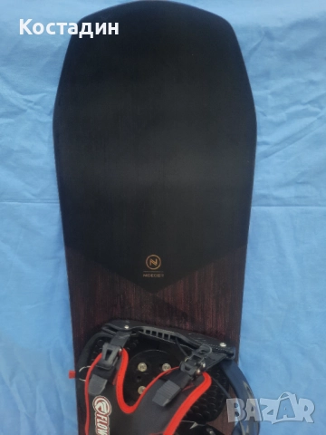 Сноуборд NIDECKER AXIS с автомати 165см.  , снимка 4 - Зимни спортове - 52466917