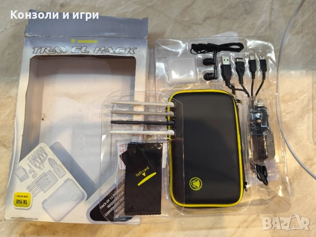 Nintendo DSi XL Travel Pack - аксесоари за Nintendo, снимка 3 - Други игри и конзоли - 51739278