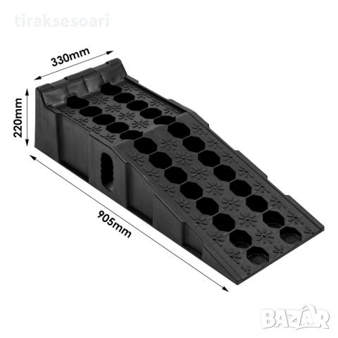 2 БРОЯ Професионални автомобилни сервизни рампи ROCKFORCE 2.5 ТОНА, снимка 2 - Аксесоари и консумативи - 53622648