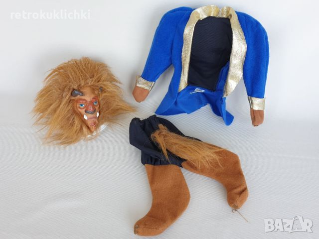 Ретро кукла от "Красавицата и звяра", Дисни, Disney, снимка 4 - Кукли - 45841211