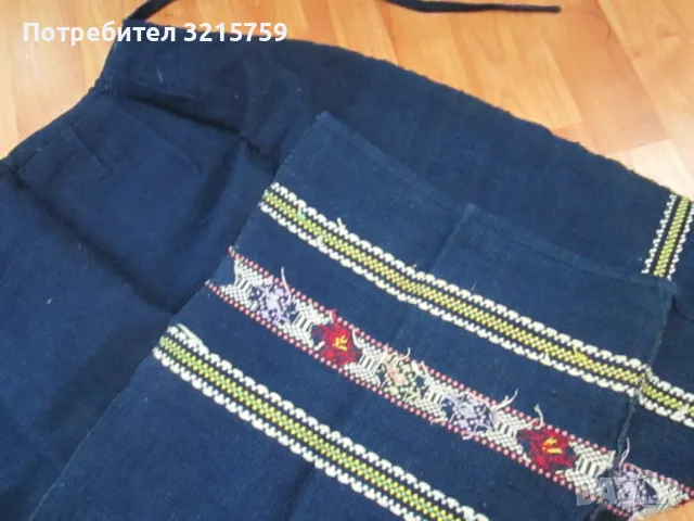 Автентична ръчно тъкана и бродирана престилка за носия, снимка 4 - Антикварни и старинни предмети - 49827657
