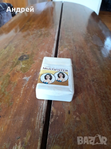 Стара кутия от цигари Philip Morris Multifilter