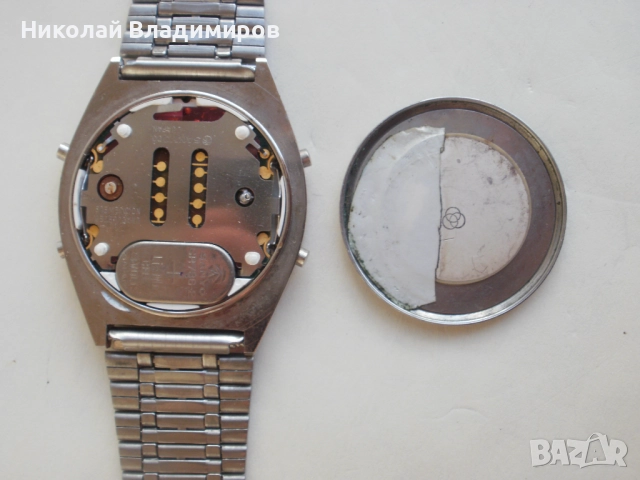 Buletronic рядък работи български оригинален мъжки часовник Булетроник, снимка 3 - Мъжки - 52380681