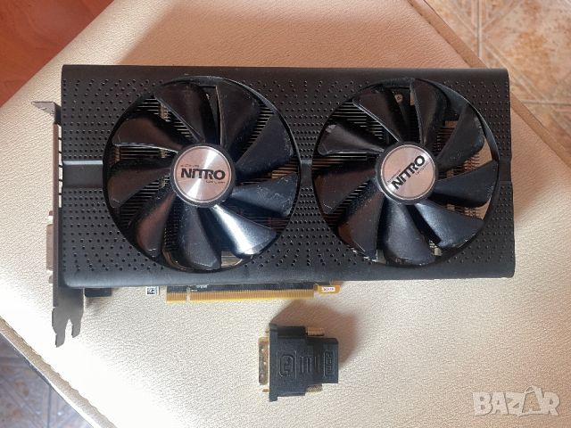 AMD Radeon RX470 8GB Nitro, снимка 1 - Видеокарти - 46230319