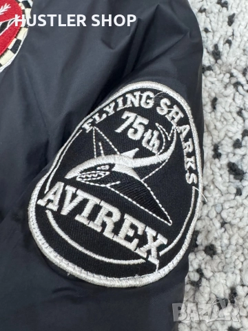 Мъжко яке AVIREX BOMBER JACKET.Размер М/L, снимка 4 - Якета - 52554241
