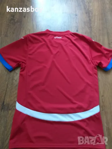 PUMA Serbia 2024 Home Shirt - мъжка футболна тениска КАТО НОВА С, снимка 10 - Тениски - 46995257