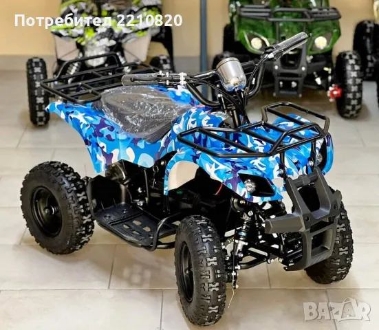 Електрическо АТВ/ ATV BLUE SPIDER 1200W  детско атв , снимка 3 - Мотоциклети и мототехника - 30239512