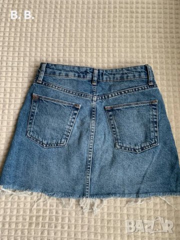 Дънкова пола, снимка 3 - Поли - 49941379