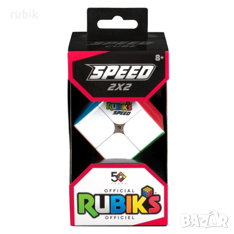 Оригинален куб на Рубик за скоростно нареждане Rubik's Magnetic Speed Cube 2x2x2 51мм - Stickerless, снимка 5 - Игри и пъзели - 52123867