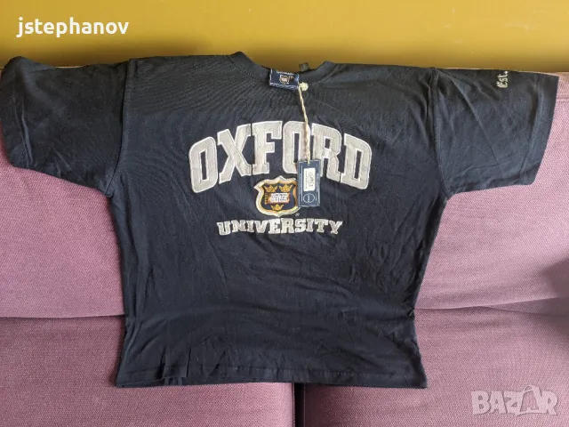 Чисто Нова Оригинална тениска от Oxford University - XL, снимка 2 - Тениски - 47943395