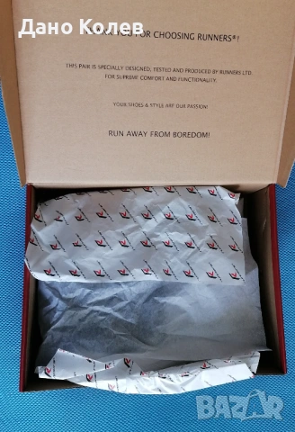 Мъжки маратонки Runners, RNS-242-6470, Сив [26,5см - 41]], снимка 3 - Маратонки - 53769803