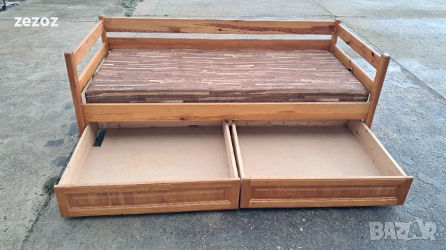 Легло с чекмеджета масив, снимка 6 - Спални и легла - 53234060